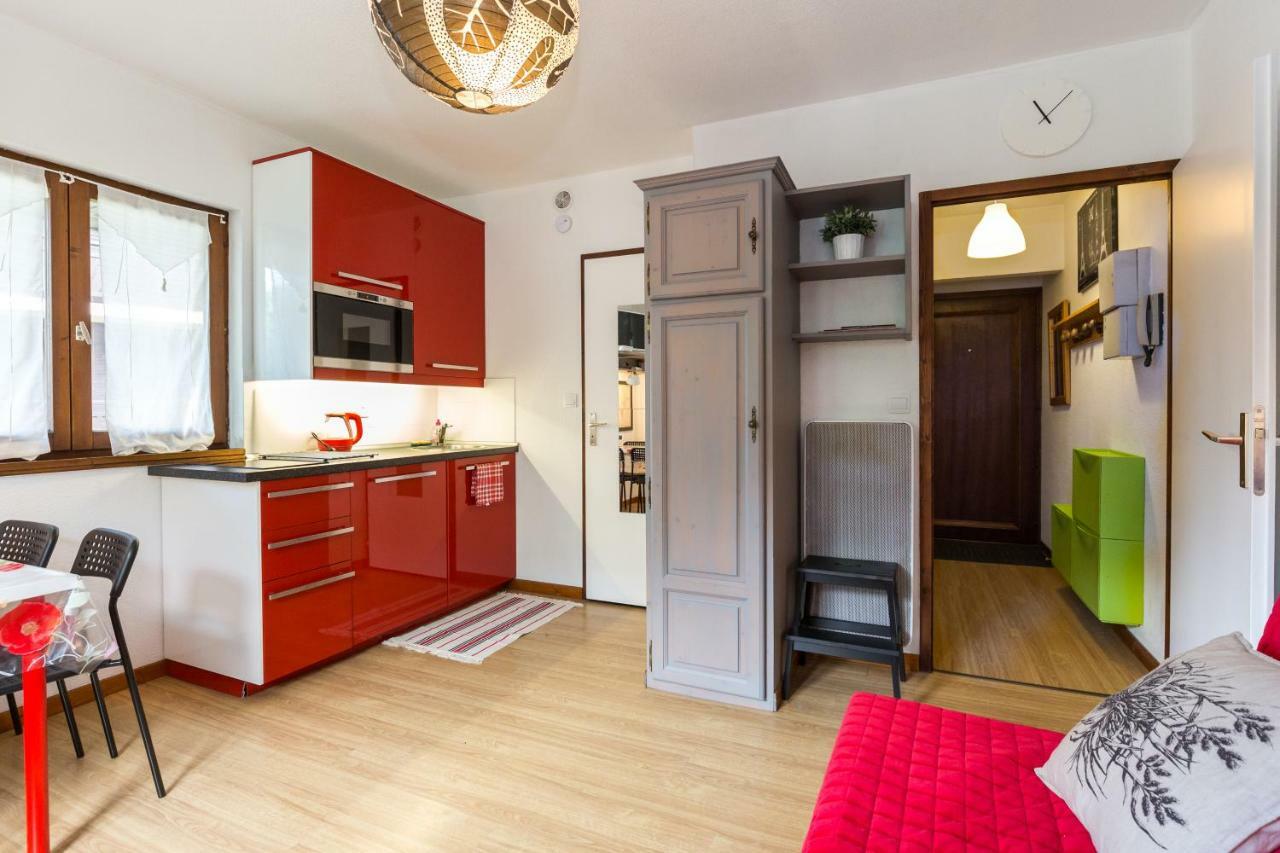 Les Sommets Studio Chamonix Bagian luar foto